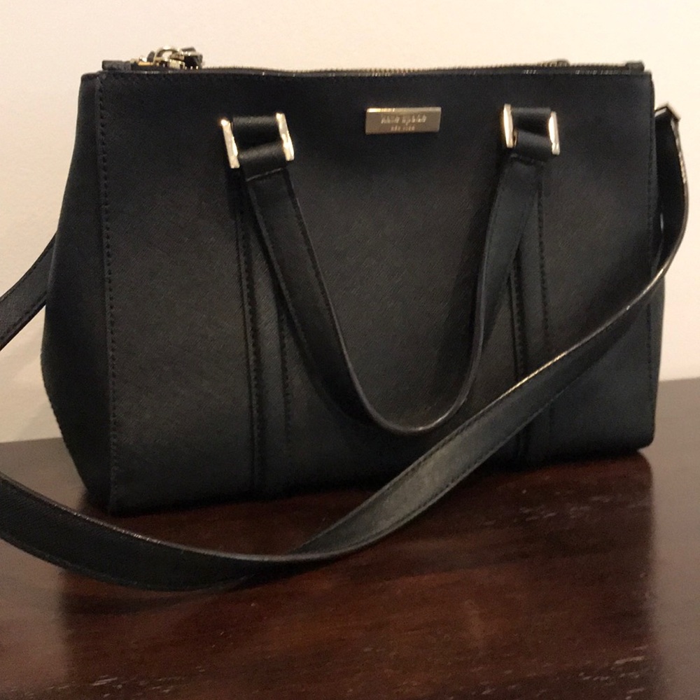 black Kate Spade bag
